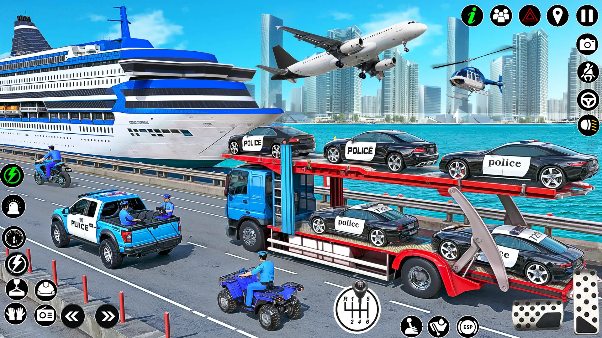 Police Truck Driving Games | Indus Appstore | Screenshot