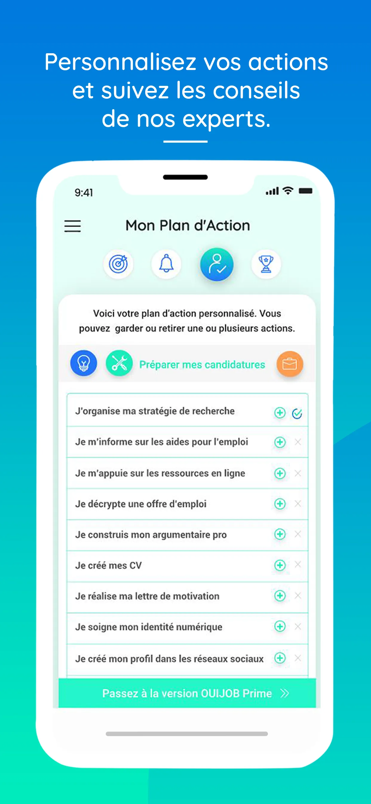 OUIJOB, Mon Coach Emploi | Indus Appstore | Screenshot