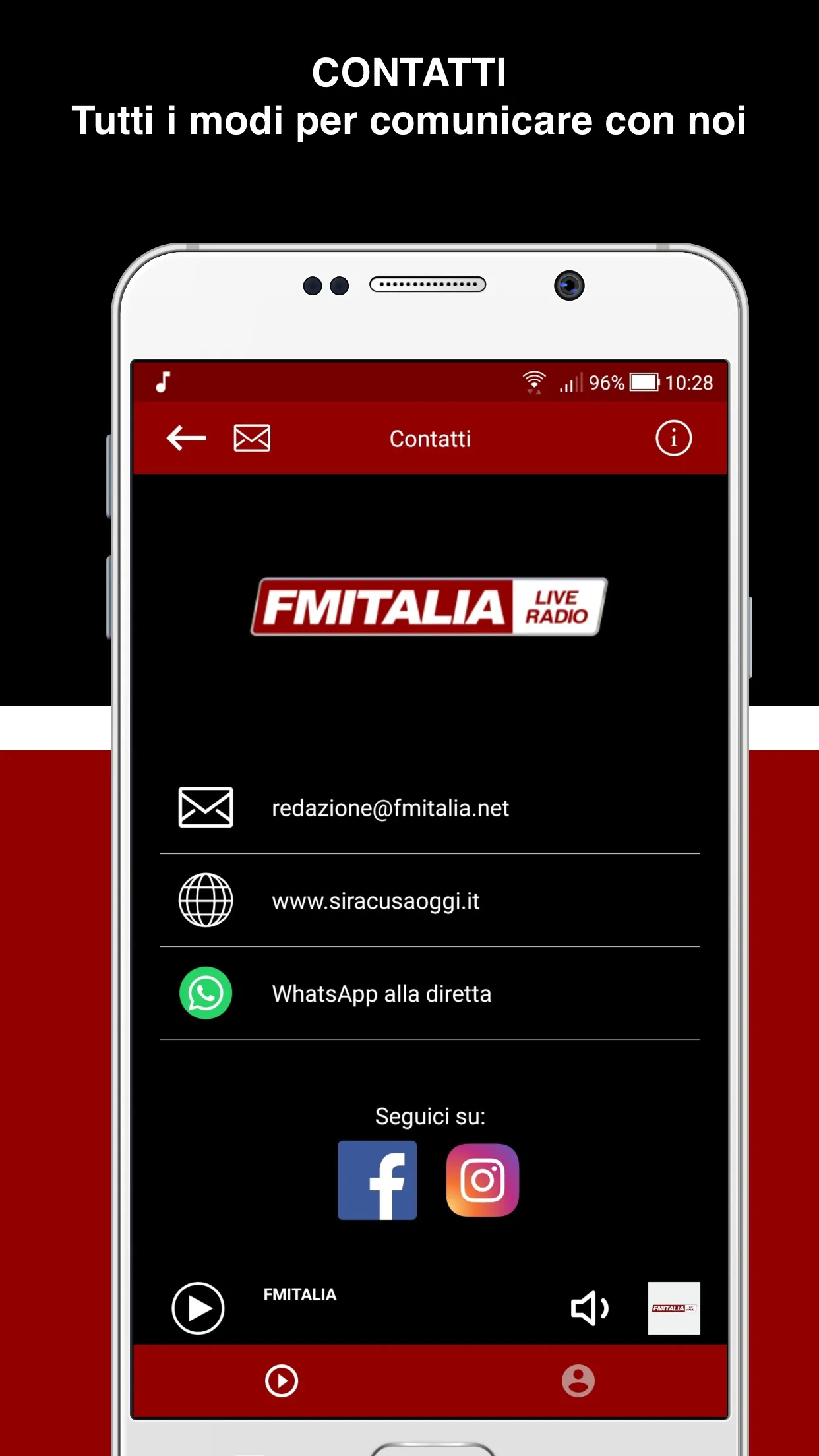 FmItalia | Indus Appstore | Screenshot