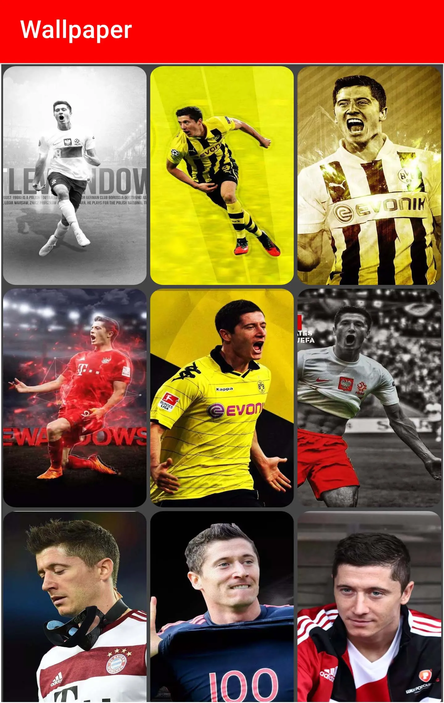 Robert Lewandowski ,Wallpapers | Indus Appstore | Screenshot