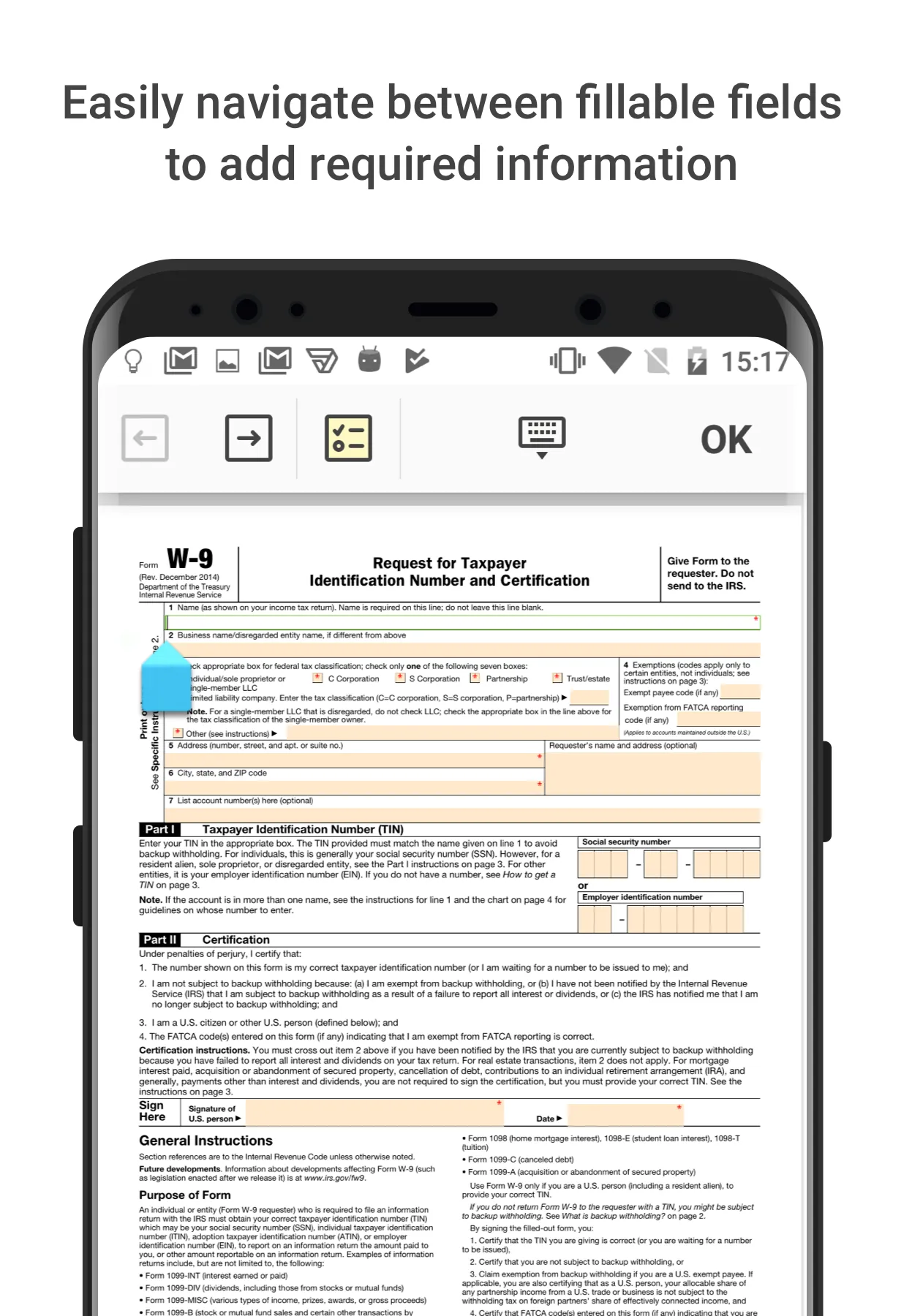Form Filler: Create & Sign PDF | Indus Appstore | Screenshot