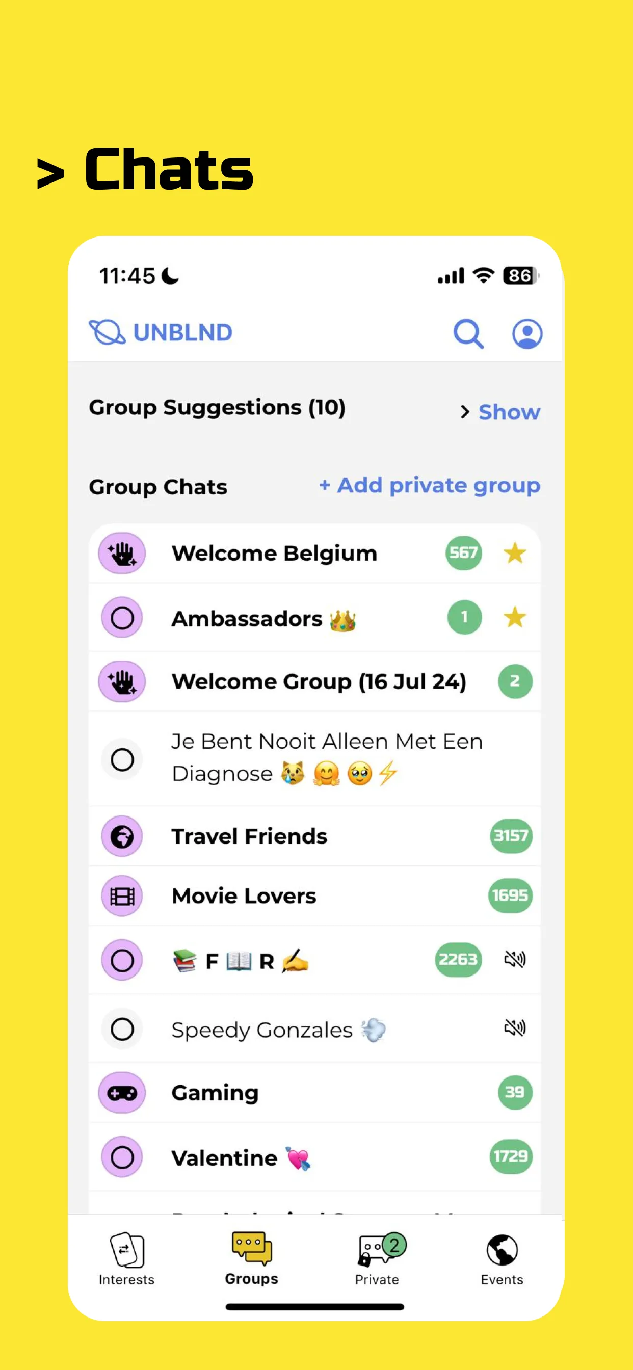 UNBLND - make friends app | Indus Appstore | Screenshot