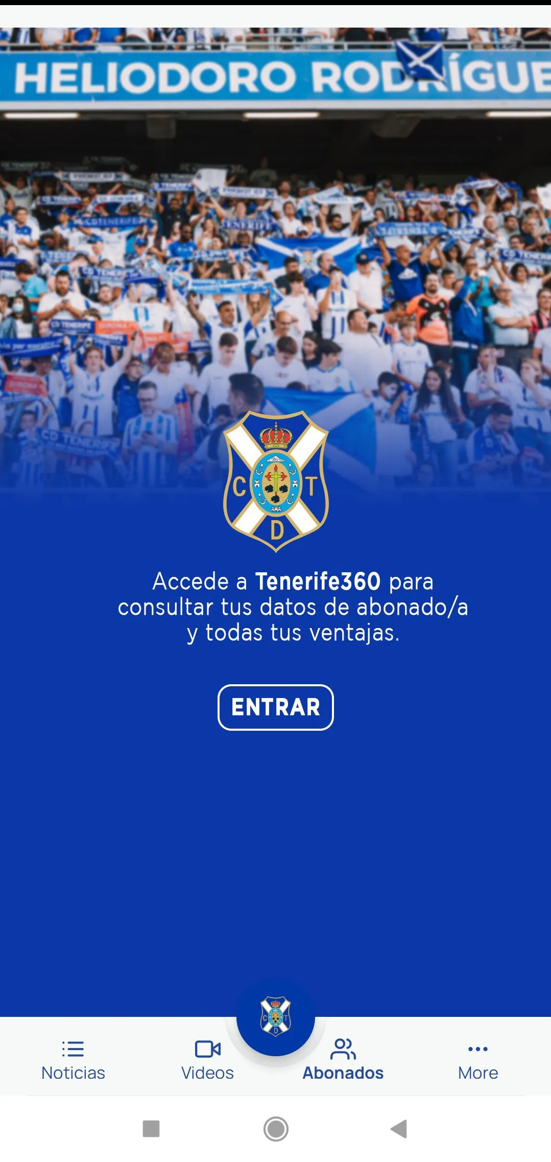 CD Tenerife - Official App | Indus Appstore | Screenshot