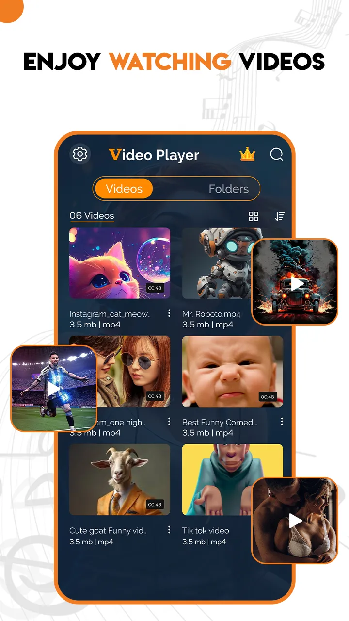 HD Video Player: All Format | Indus Appstore | Screenshot