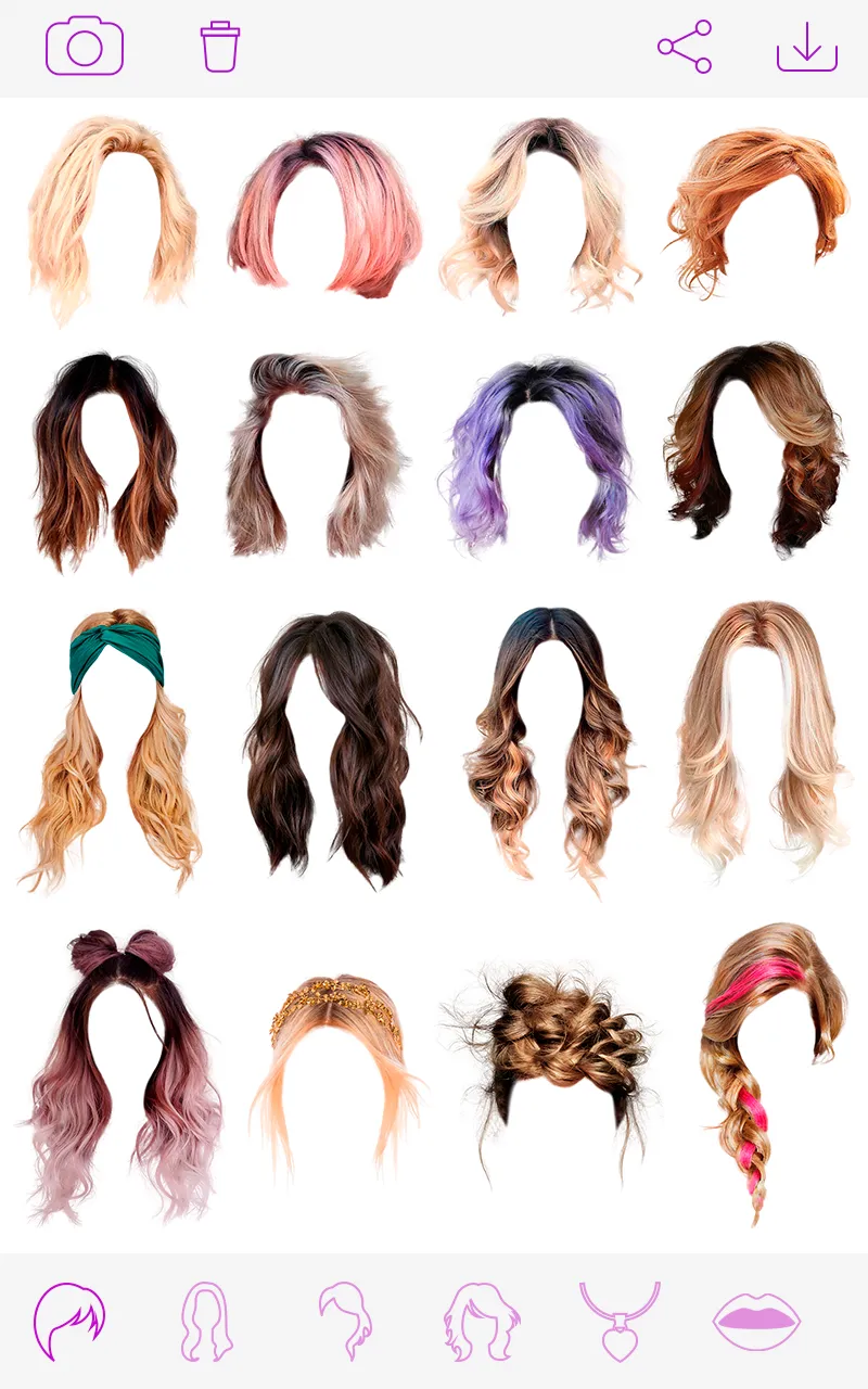 Virtual Hair Style Changer | Indus Appstore | Screenshot