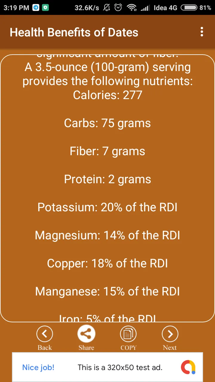 Dates Khajur Benefits | Indus Appstore | Screenshot