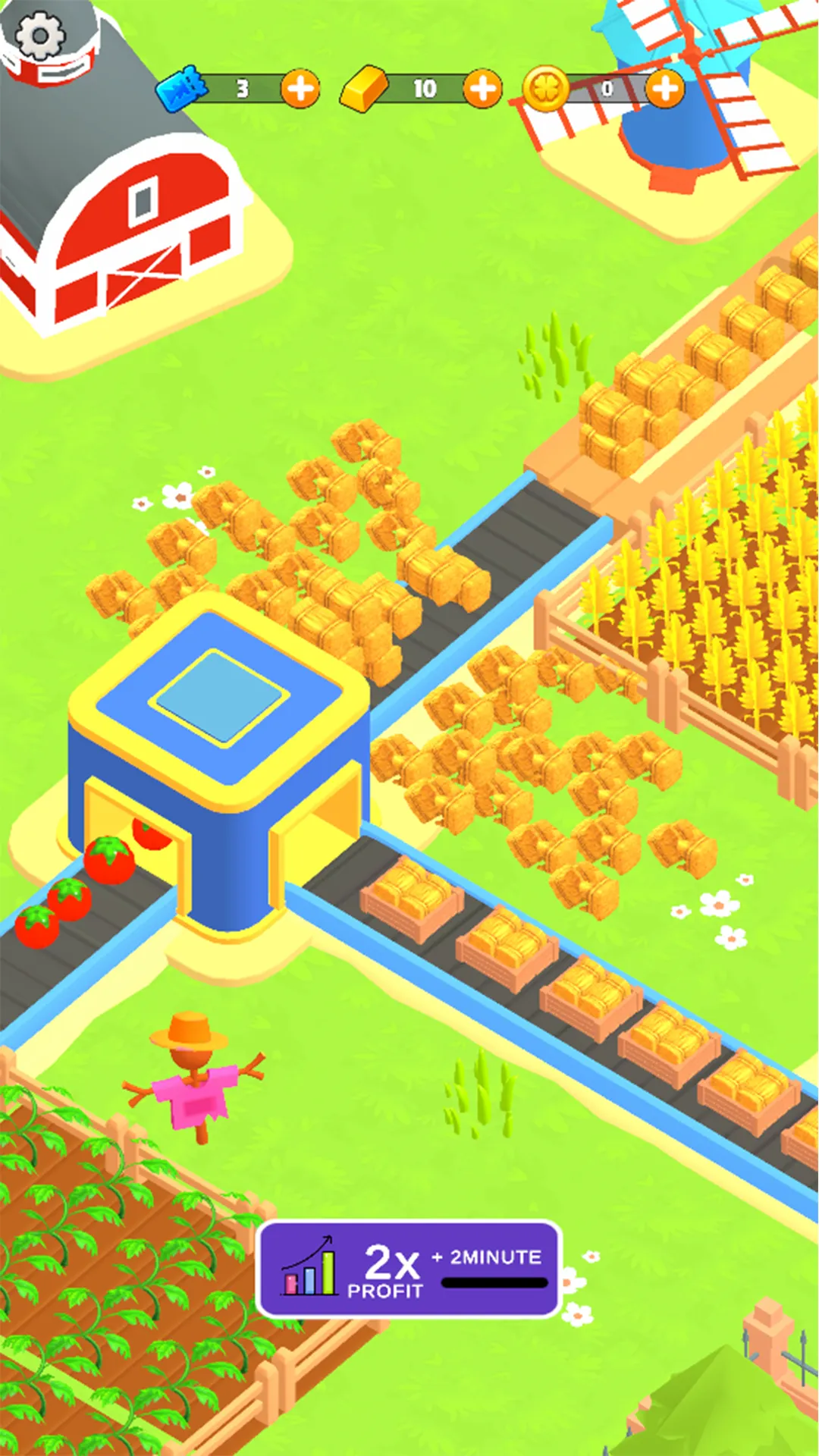 Idle Farm: Pizza Factory | Indus Appstore | Screenshot