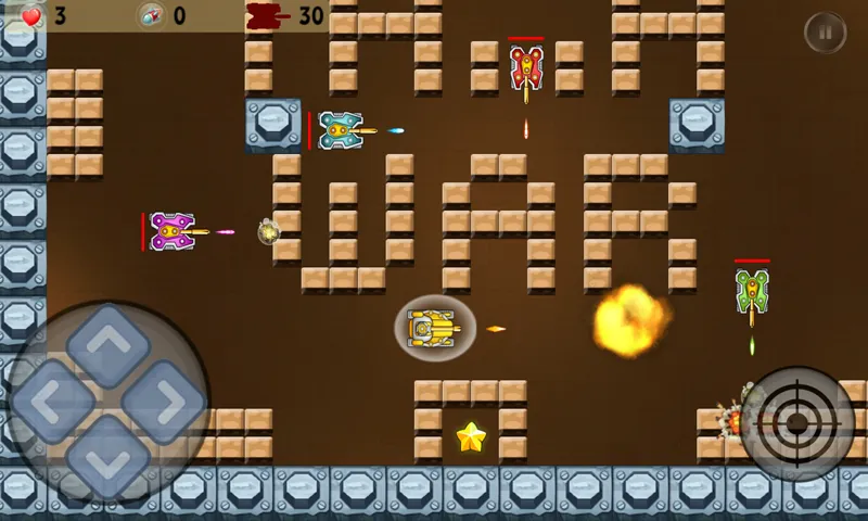 Tank War Super Battle | Indus Appstore | Screenshot