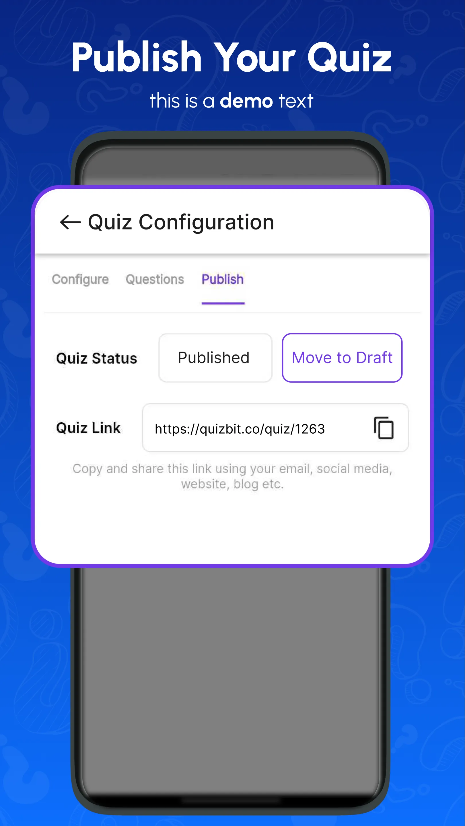 Quiz Maker - Create MCQ Quiz | Indus Appstore | Screenshot