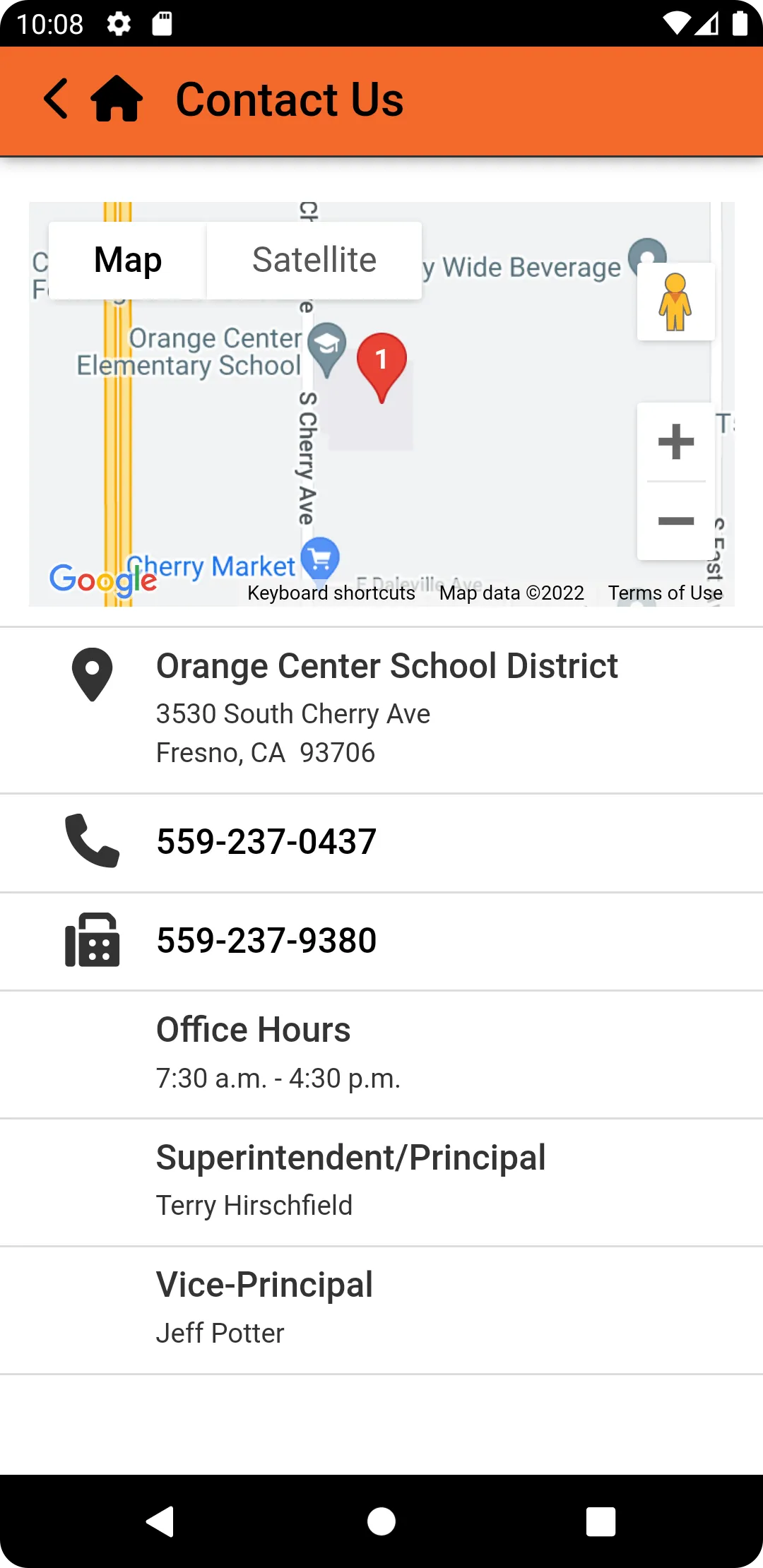 Orange Center School District | Indus Appstore | Screenshot