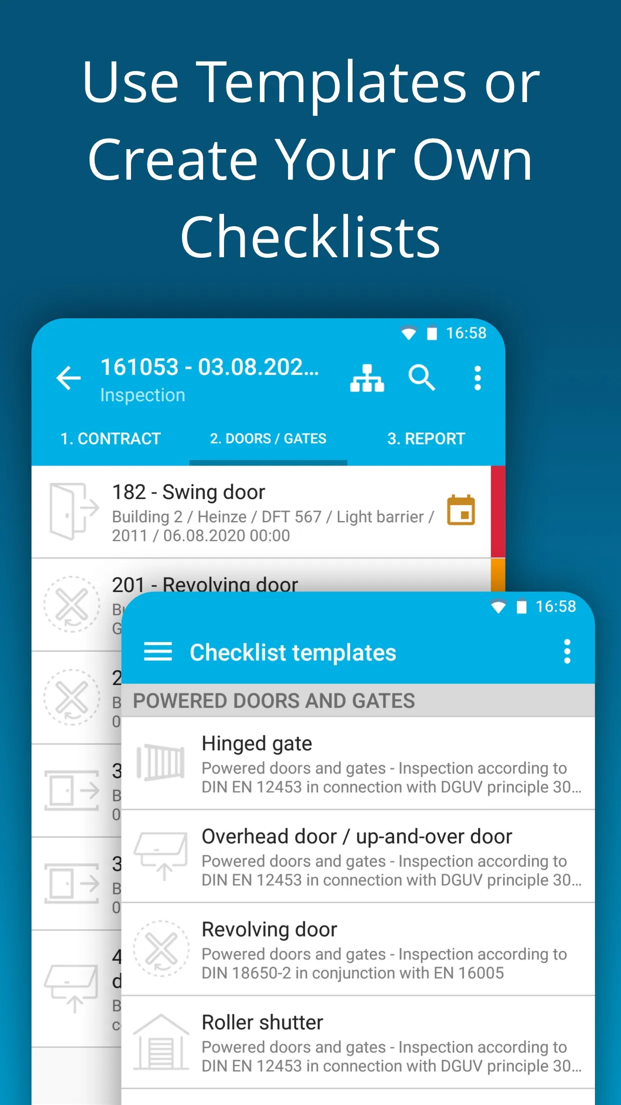 Auto Doors Safety Inspection | Indus Appstore | Screenshot