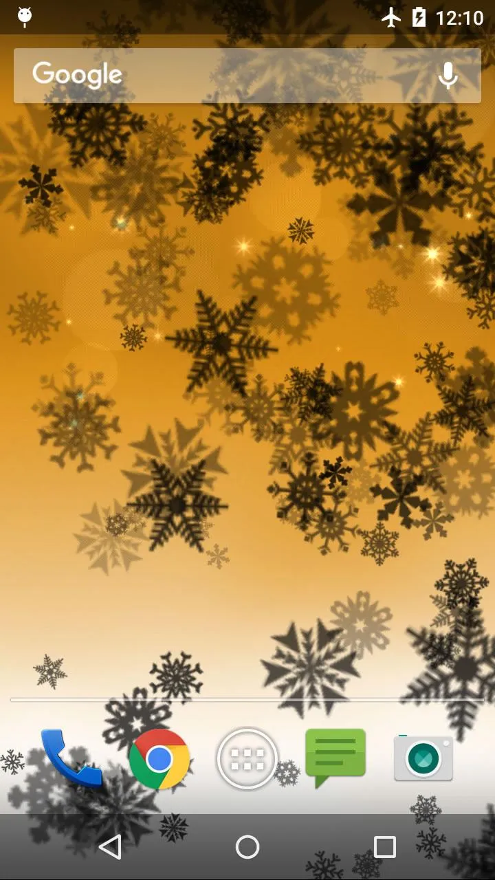 Snowflake Live Wallpaper | Indus Appstore | Screenshot