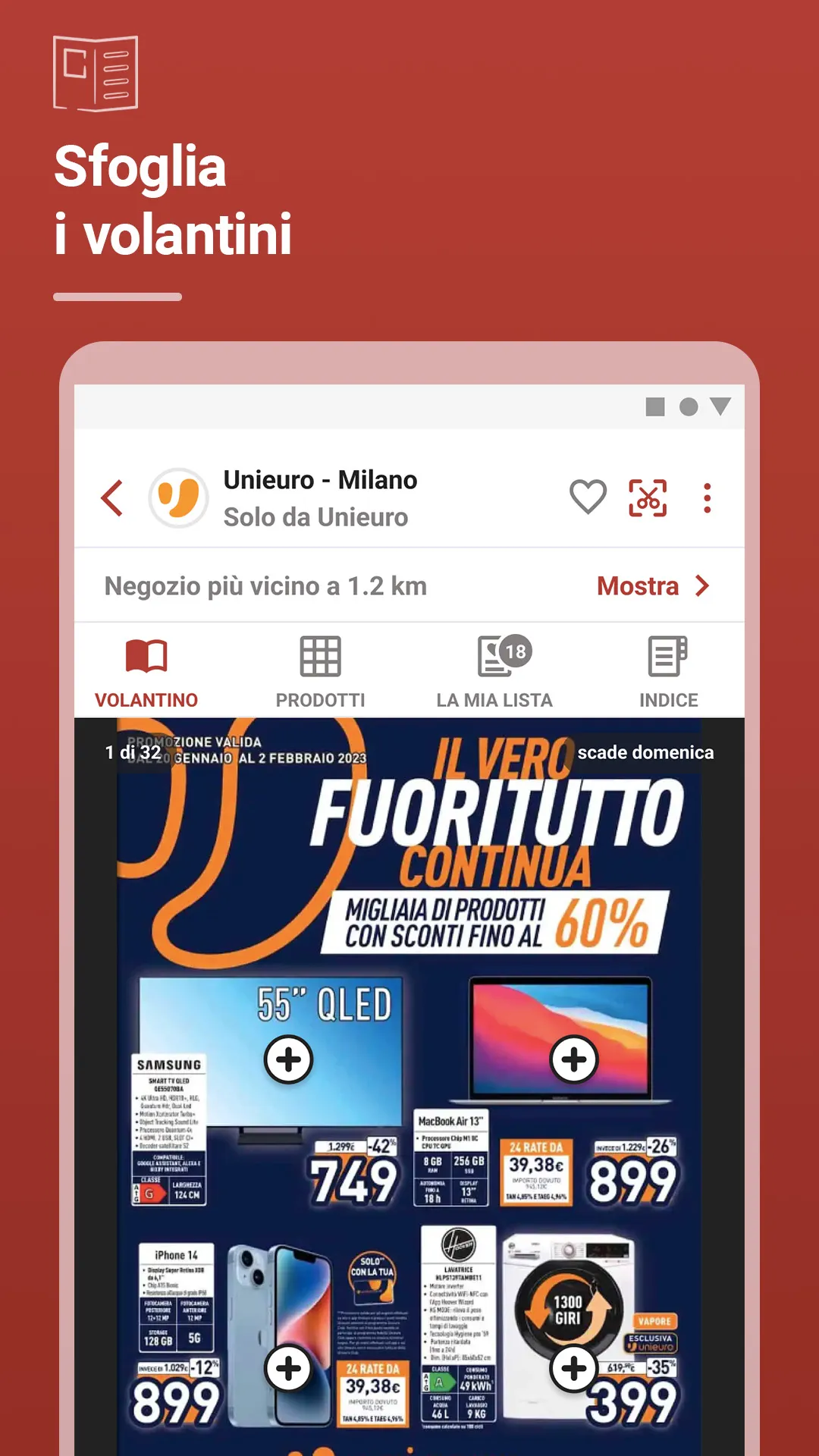 VolantinoFacile Offerte negozi | Indus Appstore | Screenshot