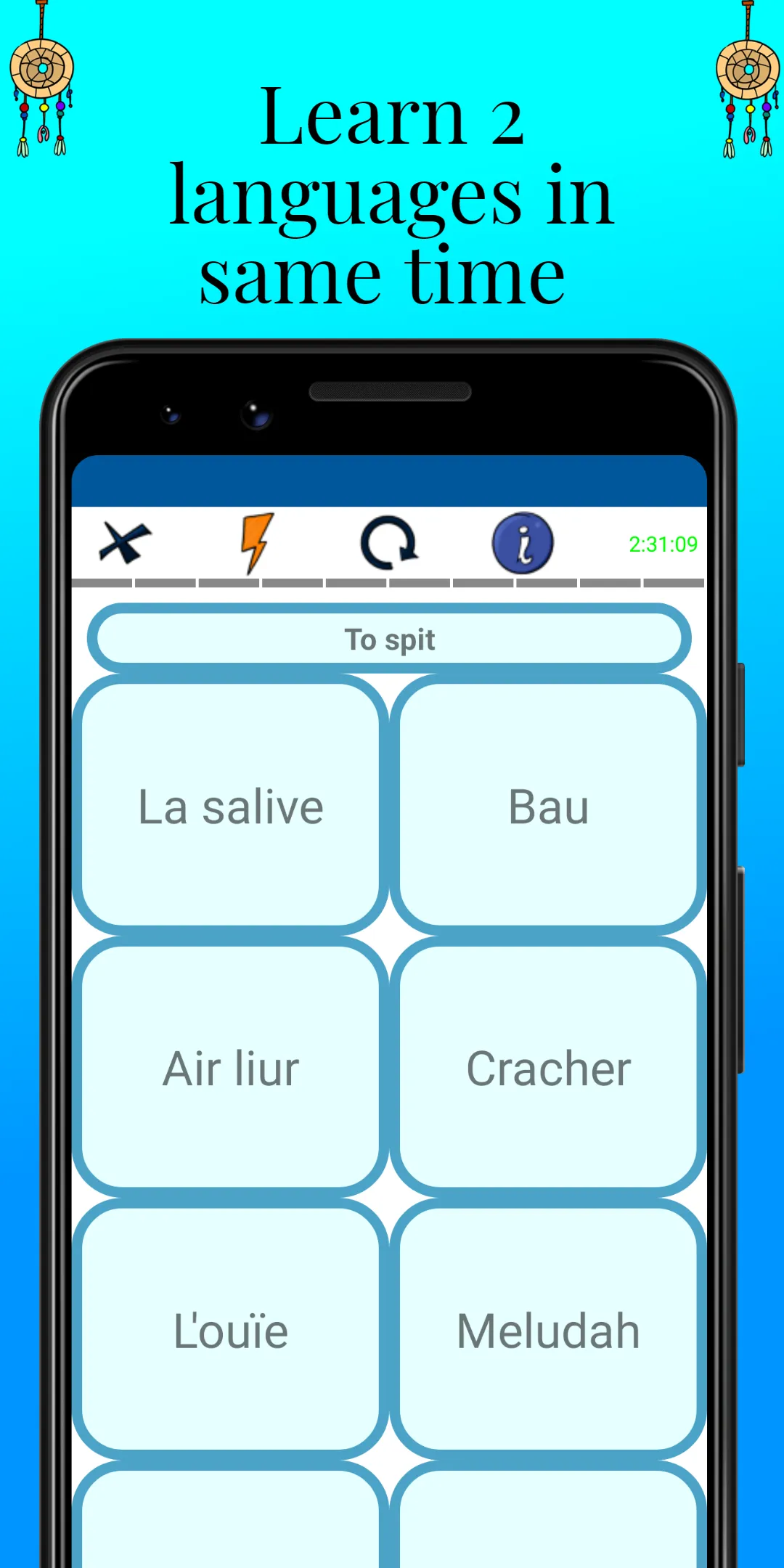 MTL Learn Indonesian Words | Indus Appstore | Screenshot