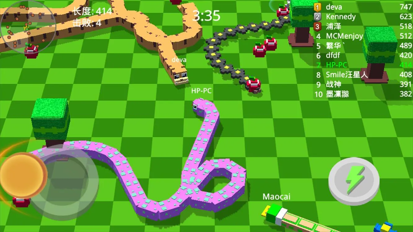 Square Snake fight-Pixel Snake | Indus Appstore | Screenshot