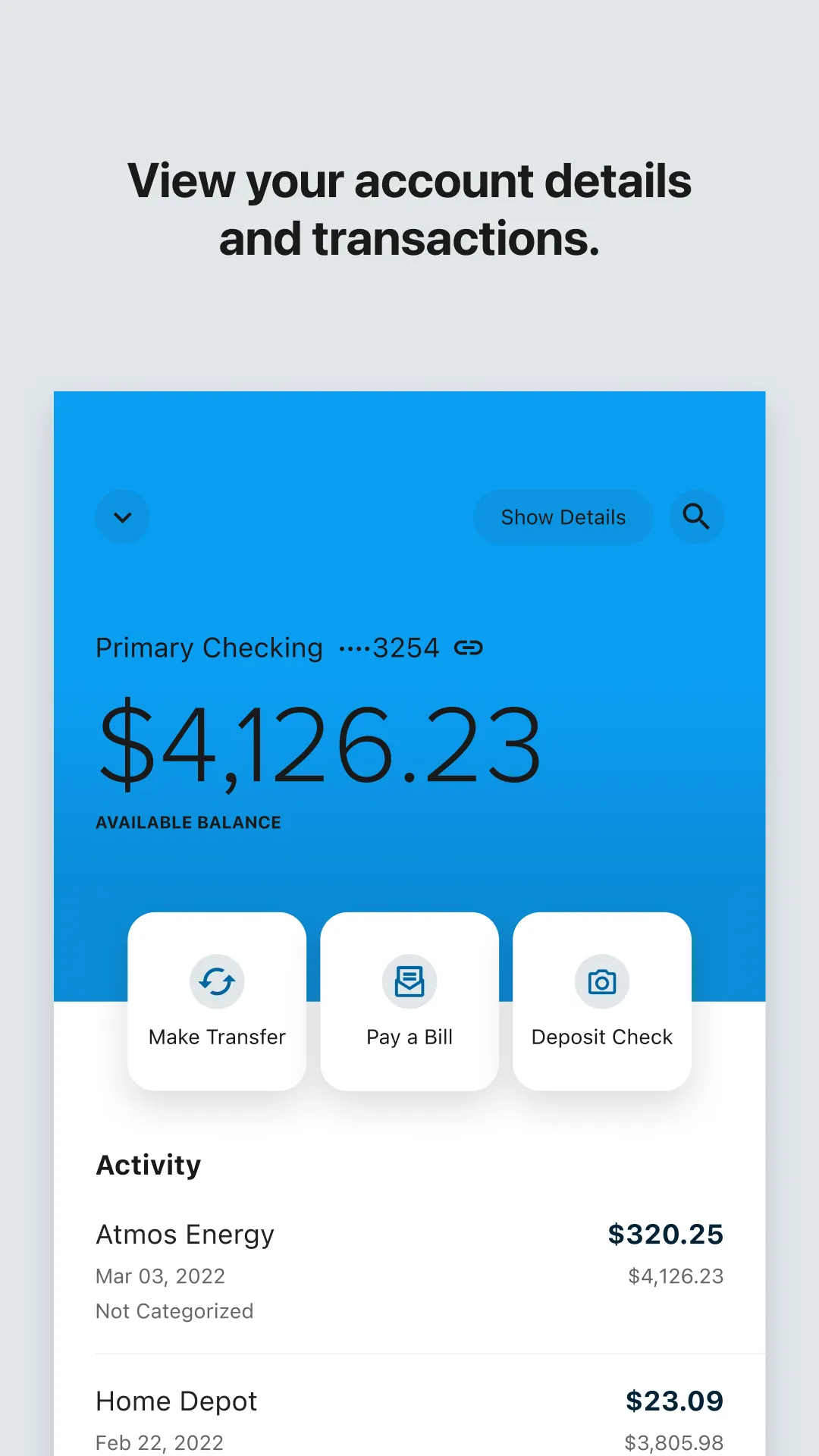 Desert Financial Mobile | Indus Appstore | Screenshot