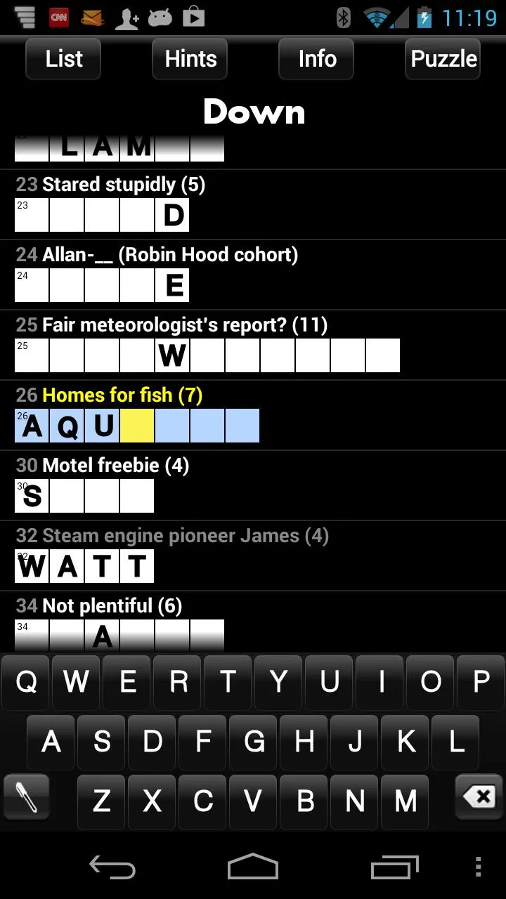 Crossword Light | Indus Appstore | Screenshot