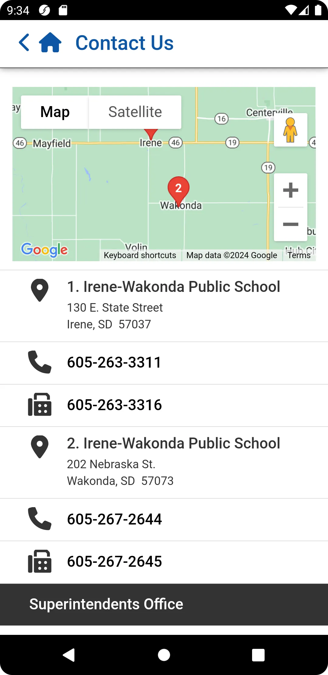 Irene-Wakonda School District | Indus Appstore | Screenshot