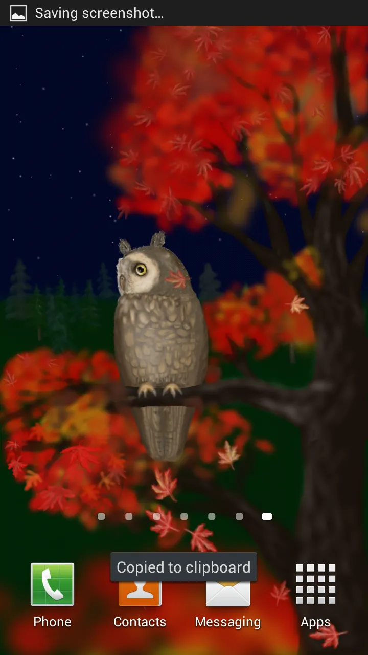 Owl of a Season Wallpaper Lite | Indus Appstore | Screenshot