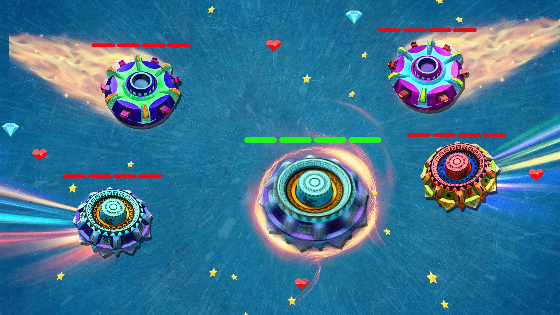 Fidget Spinner Fight.io Game | Indus Appstore | Screenshot