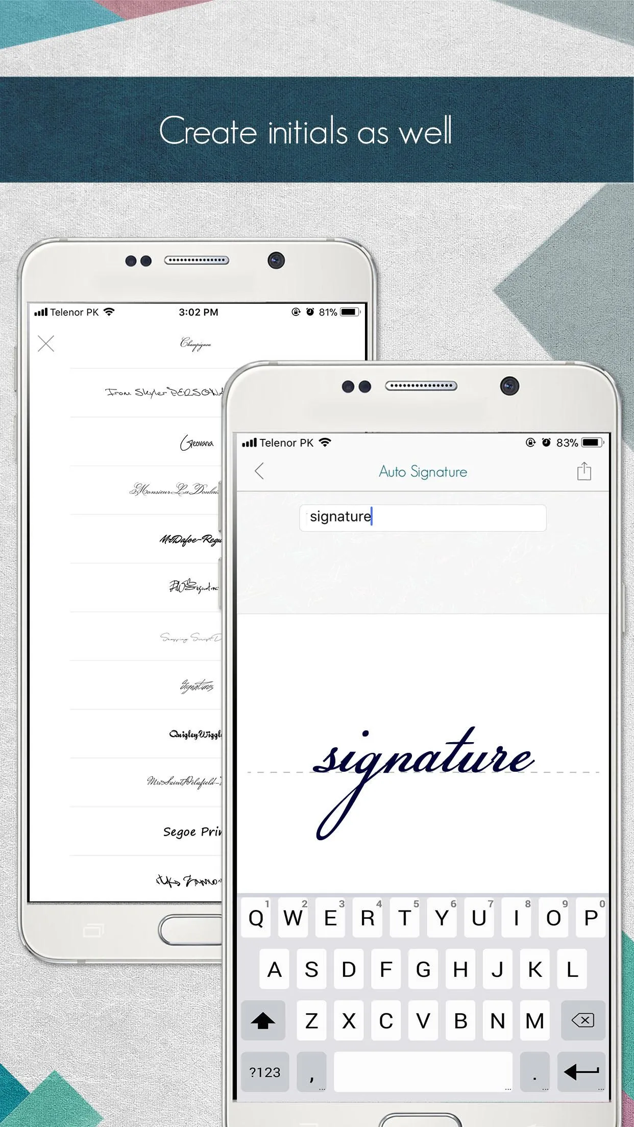 Autograph+: Signature Maker | Indus Appstore | Screenshot