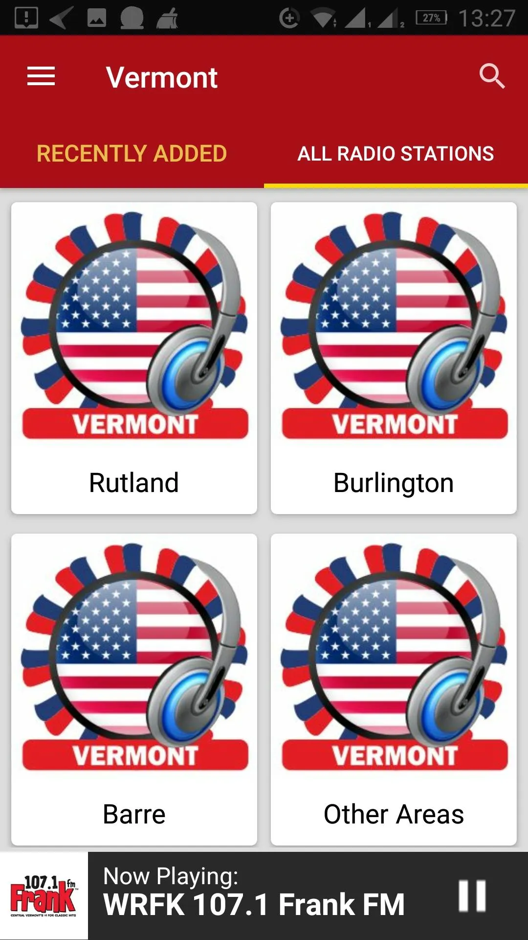 Vermont Radio Stations - USA | Indus Appstore | Screenshot