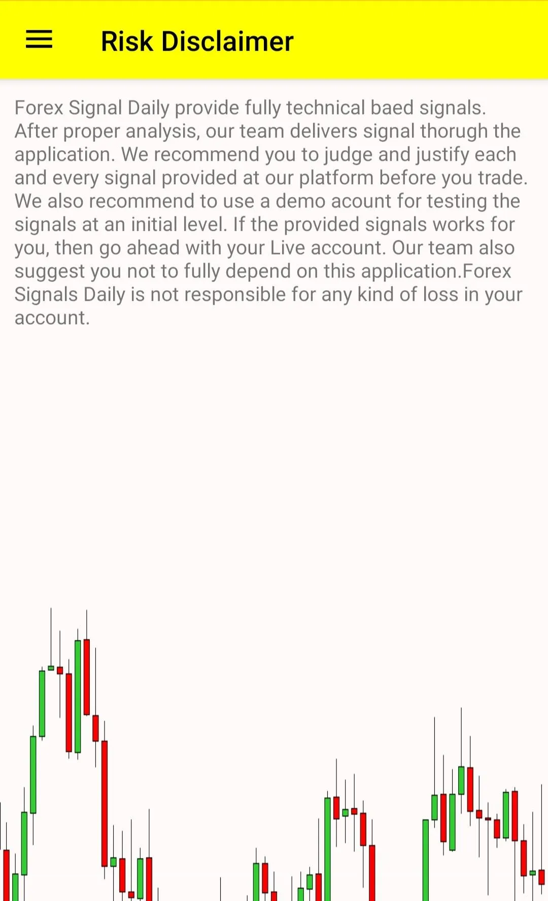 Forex Signals Daily | Indus Appstore | Screenshot