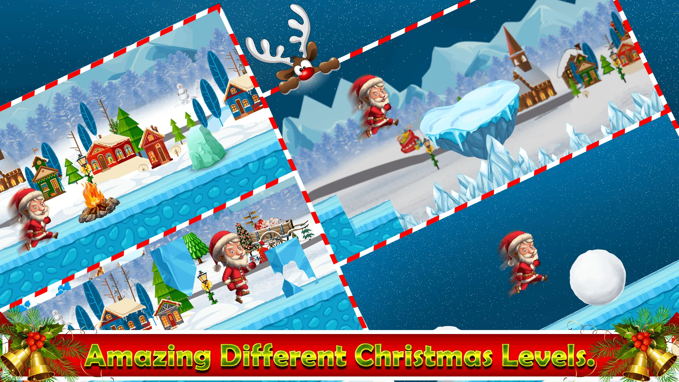 Christmas Game Santa Claus Run | Indus Appstore | Screenshot