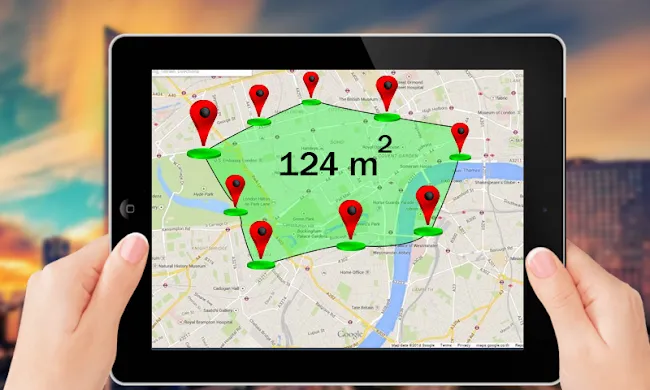 GPS Land Area Measurement App | Indus Appstore | Screenshot