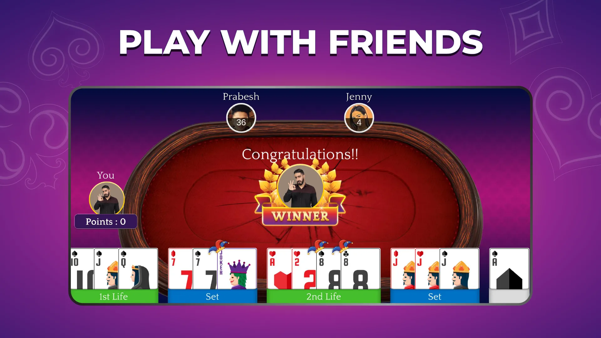 Rummy Card Game : Tash Game | Indus Appstore | Screenshot