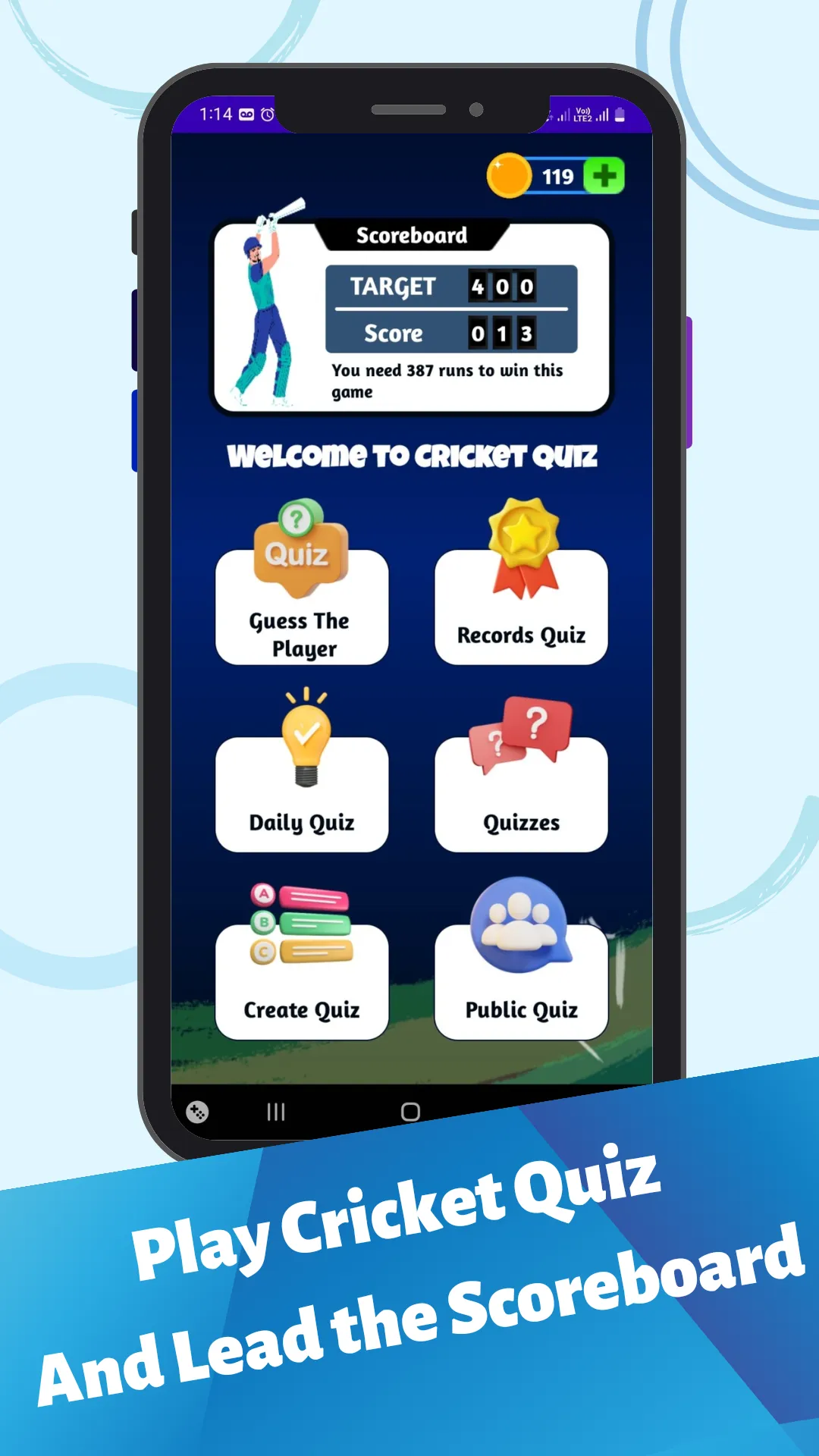 Cricket Quiz Game | Indus Appstore | Screenshot