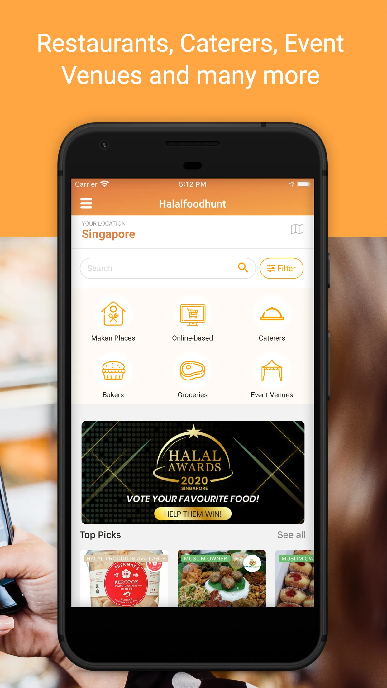 Halalfoodhunt | Indus Appstore | Screenshot