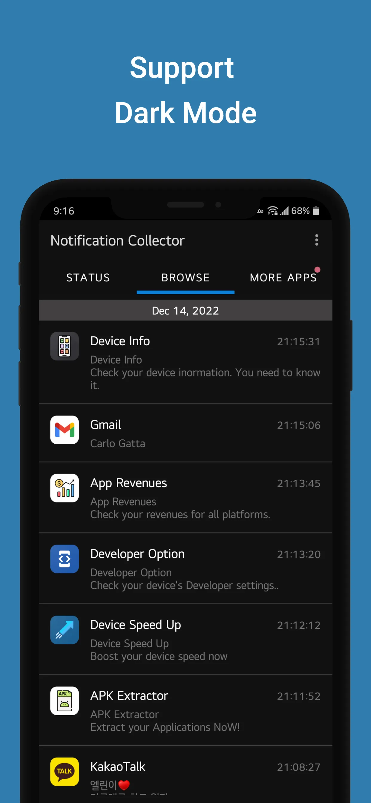 Notification Collector | Indus Appstore | Screenshot