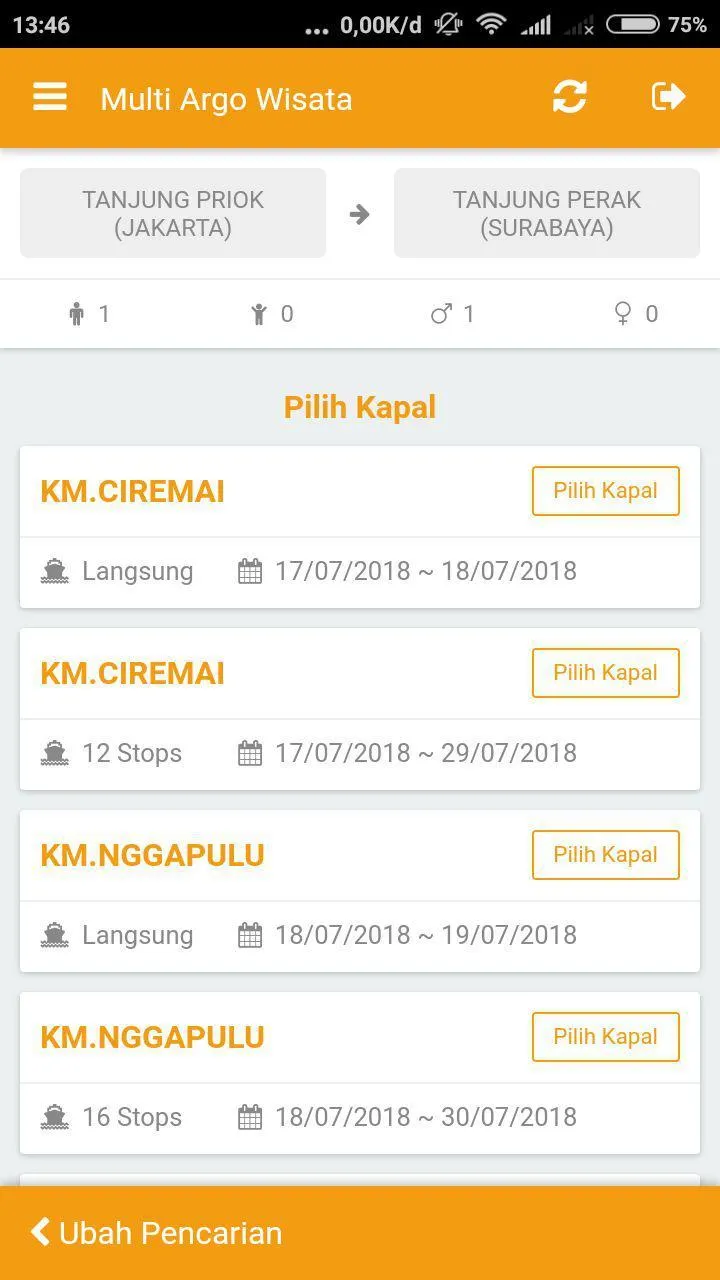 Multiargo Wisata | Indus Appstore | Screenshot