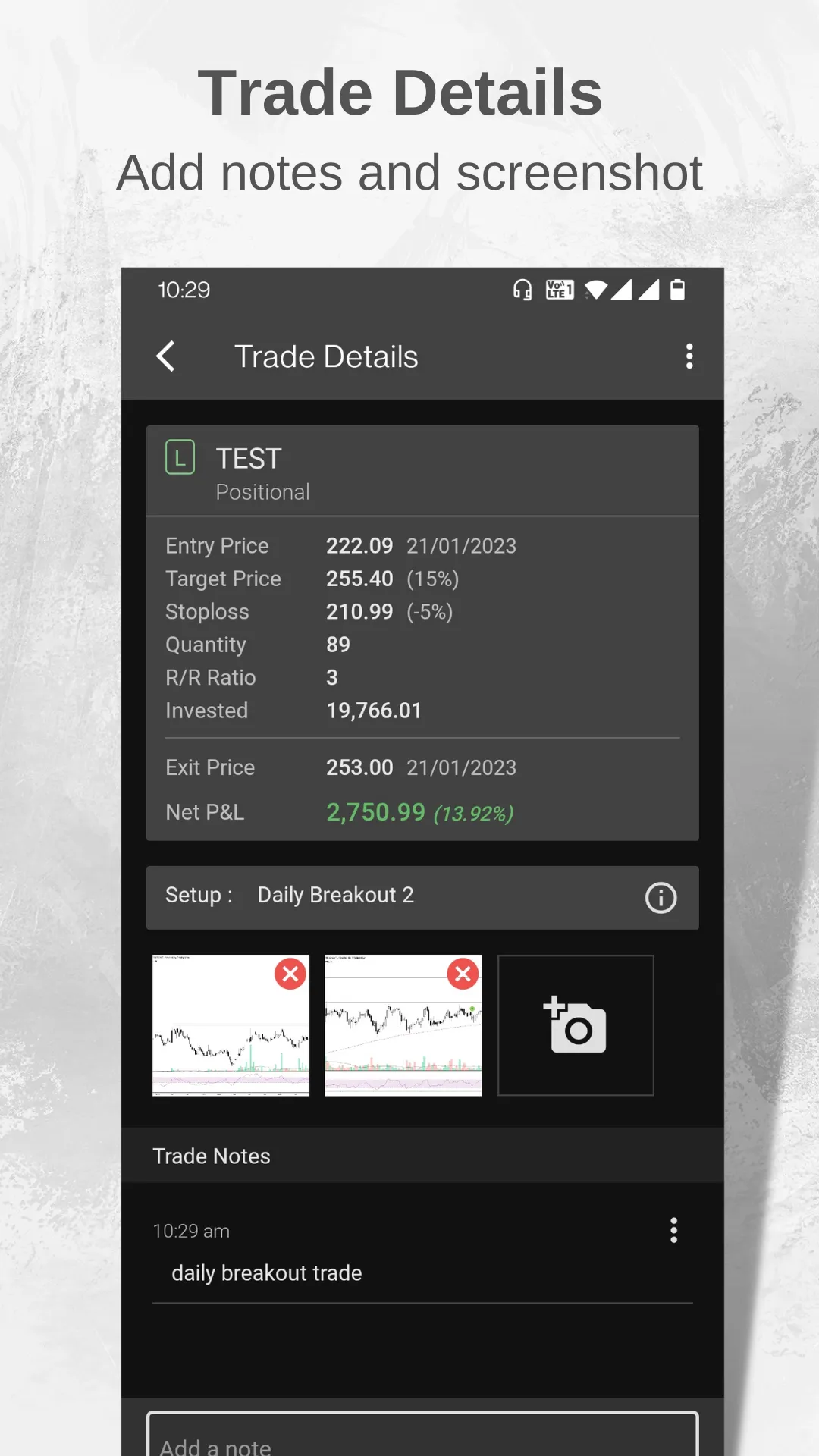 StockCal - Trading Journal | Indus Appstore | Screenshot