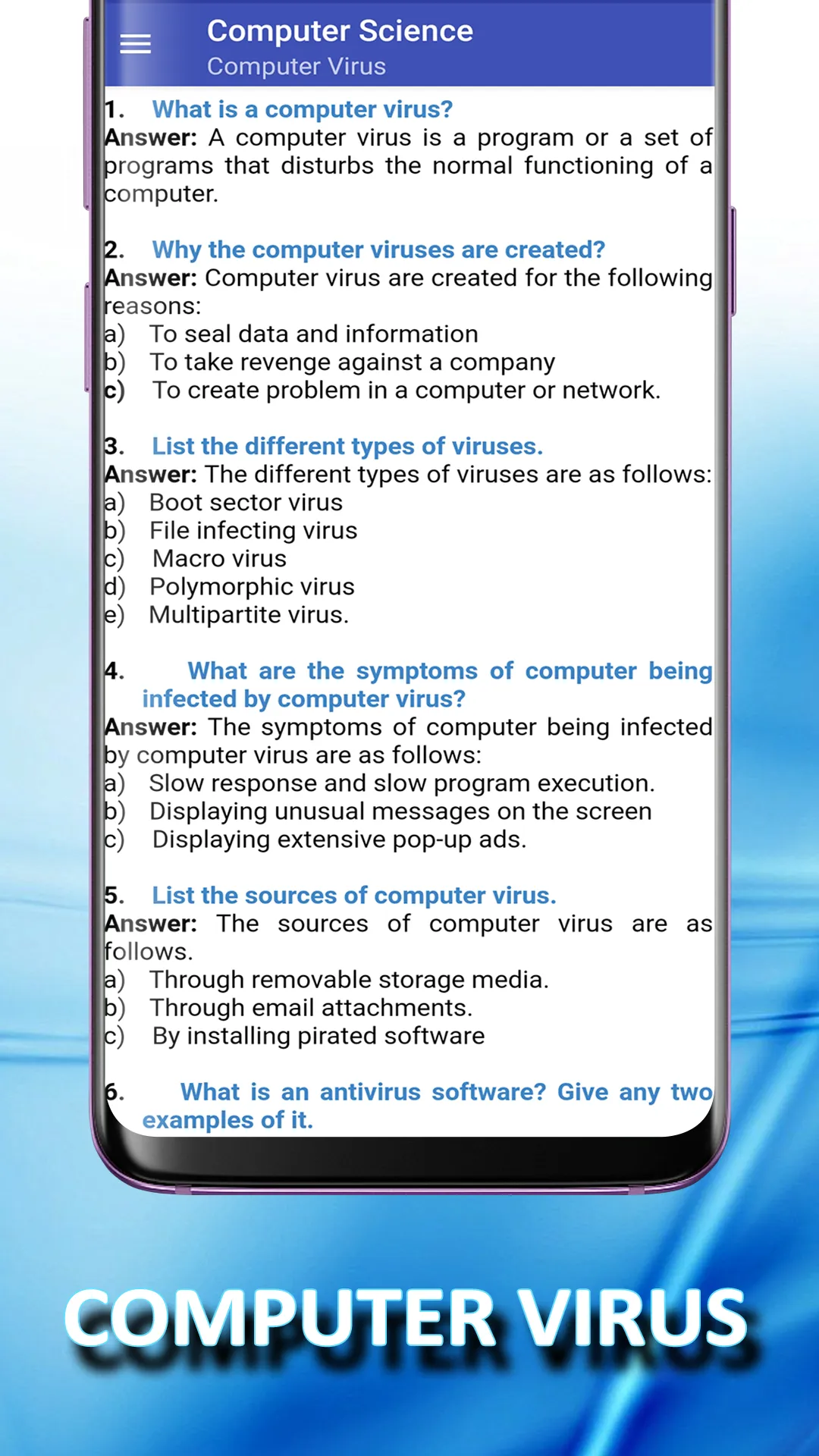 Computer Class 5 Solution | Co | Indus Appstore | Screenshot