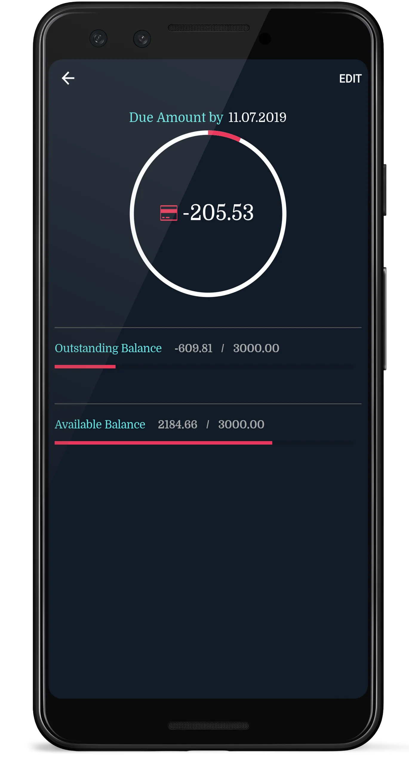 Credit Card Manager | Indus Appstore | Screenshot