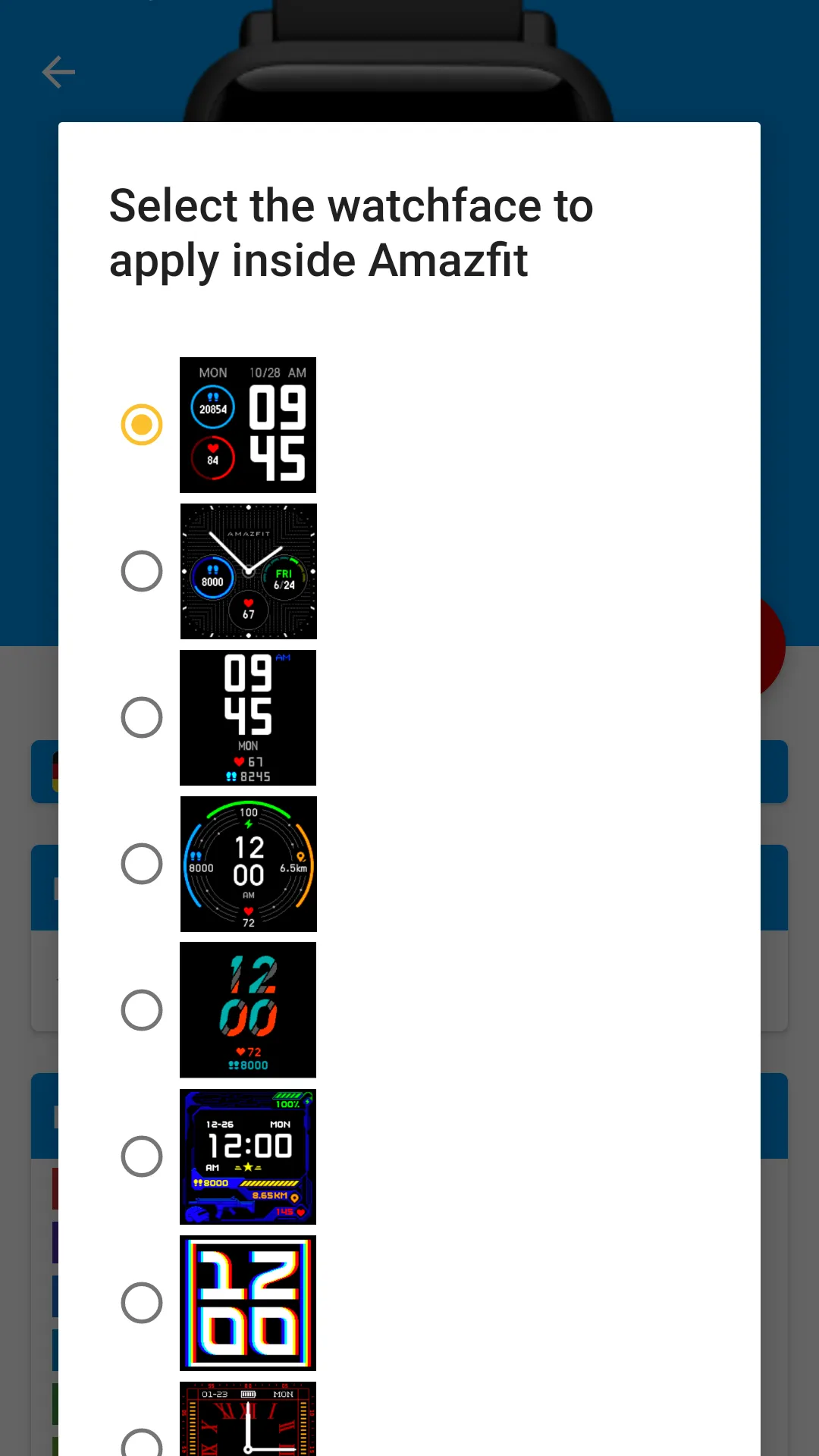 Amazfit Bip S Watchfaces | Indus Appstore | Screenshot