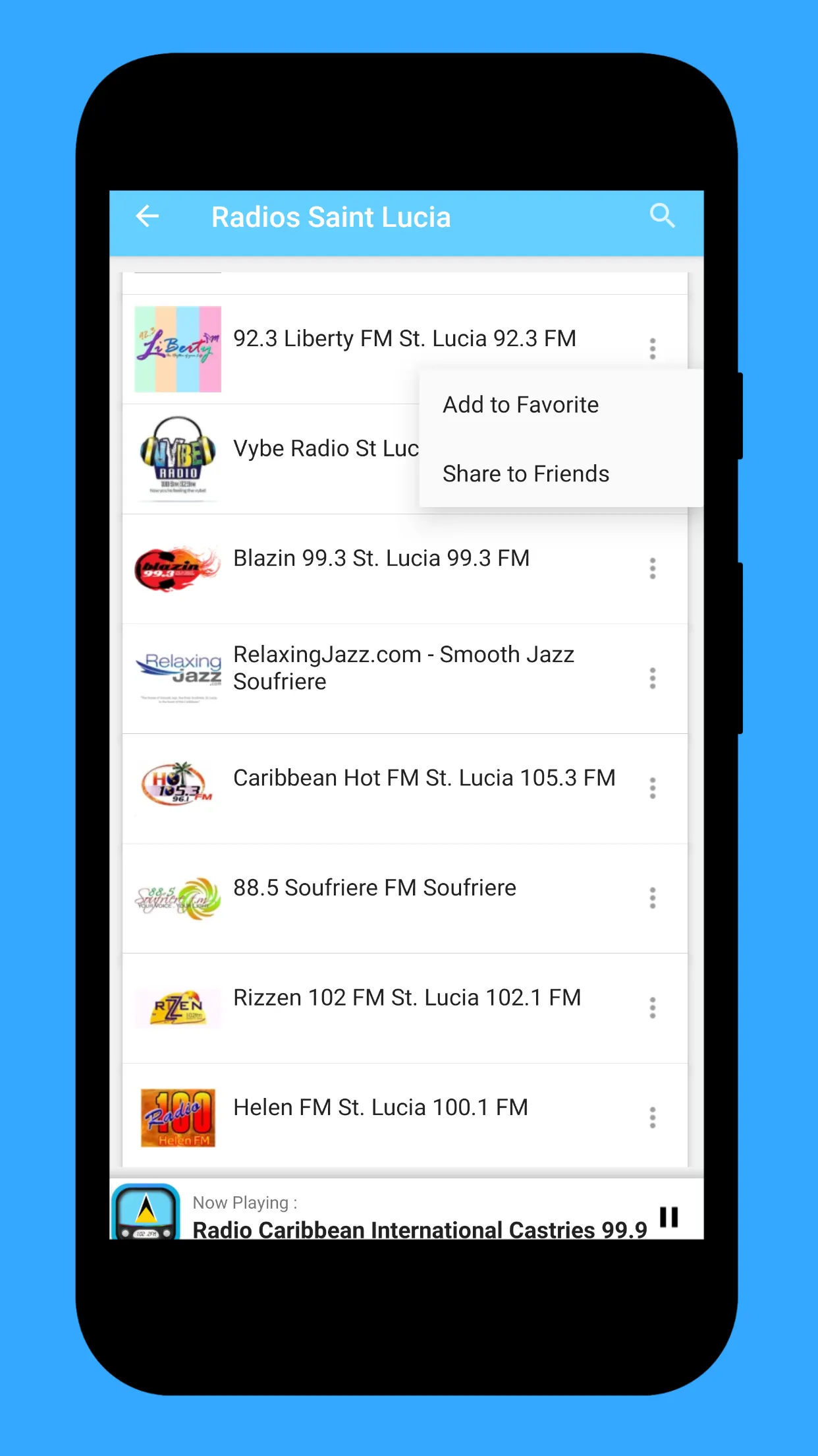 Radio Saint Lucia FM + Online | Indus Appstore | Screenshot