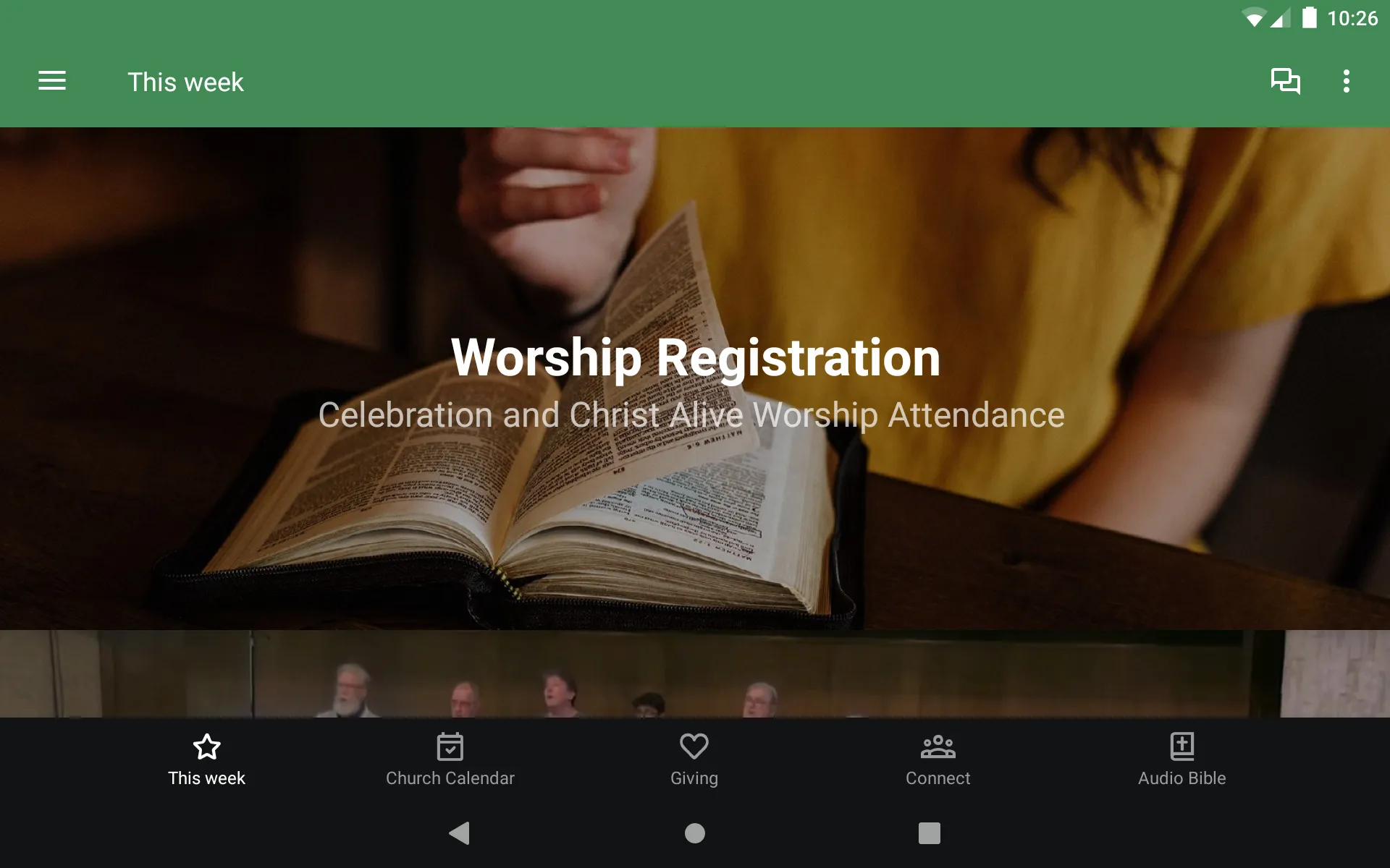 Christ UMC Farmers Branch | Indus Appstore | Screenshot