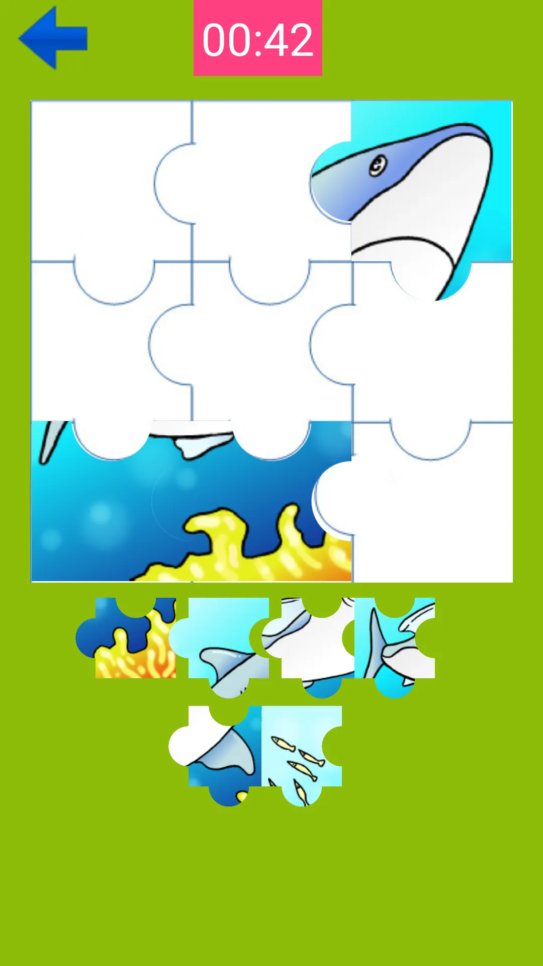 Sea Animal Puzzle | Indus Appstore | Screenshot