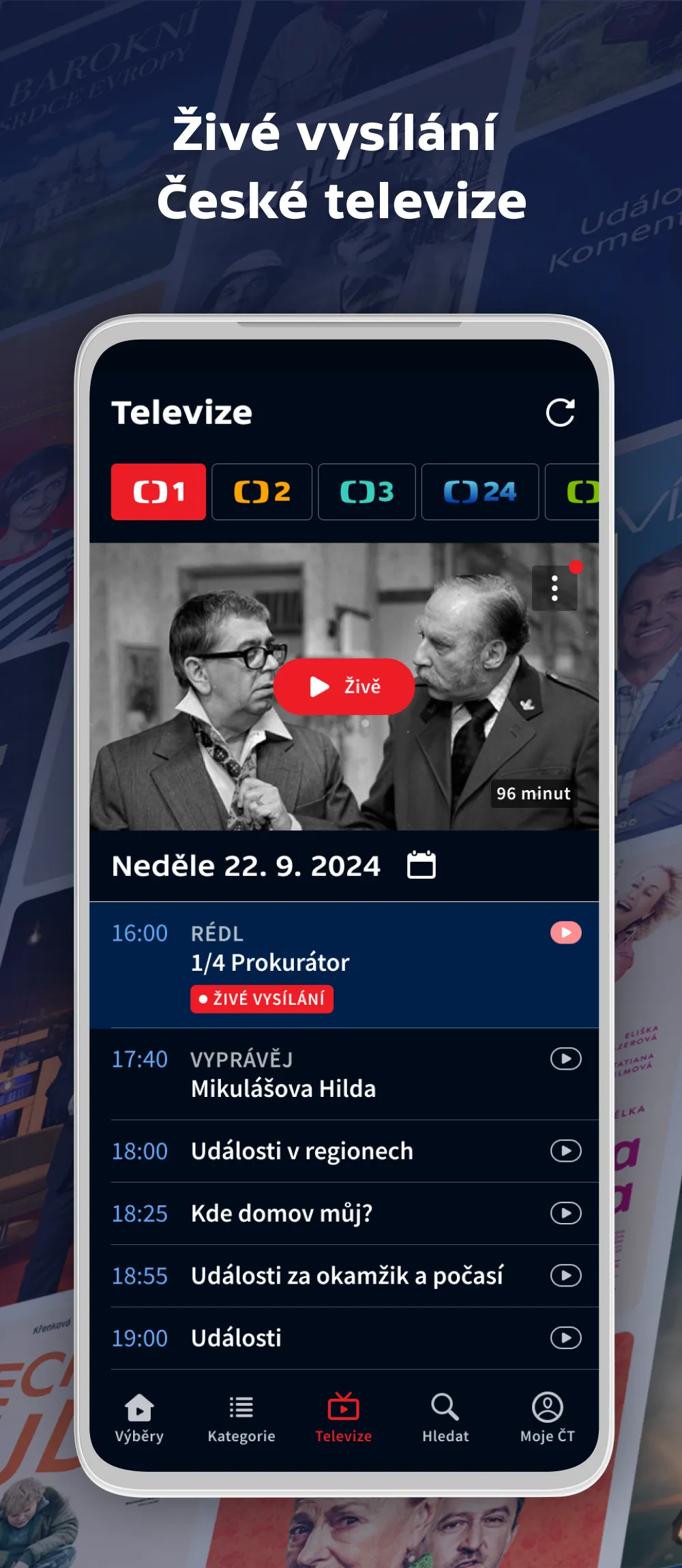 iVysílání České televize | Indus Appstore | Screenshot