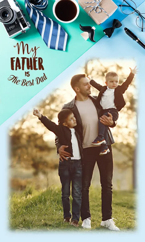 Fathers Day Photo Frame 2022 | Indus Appstore | Screenshot