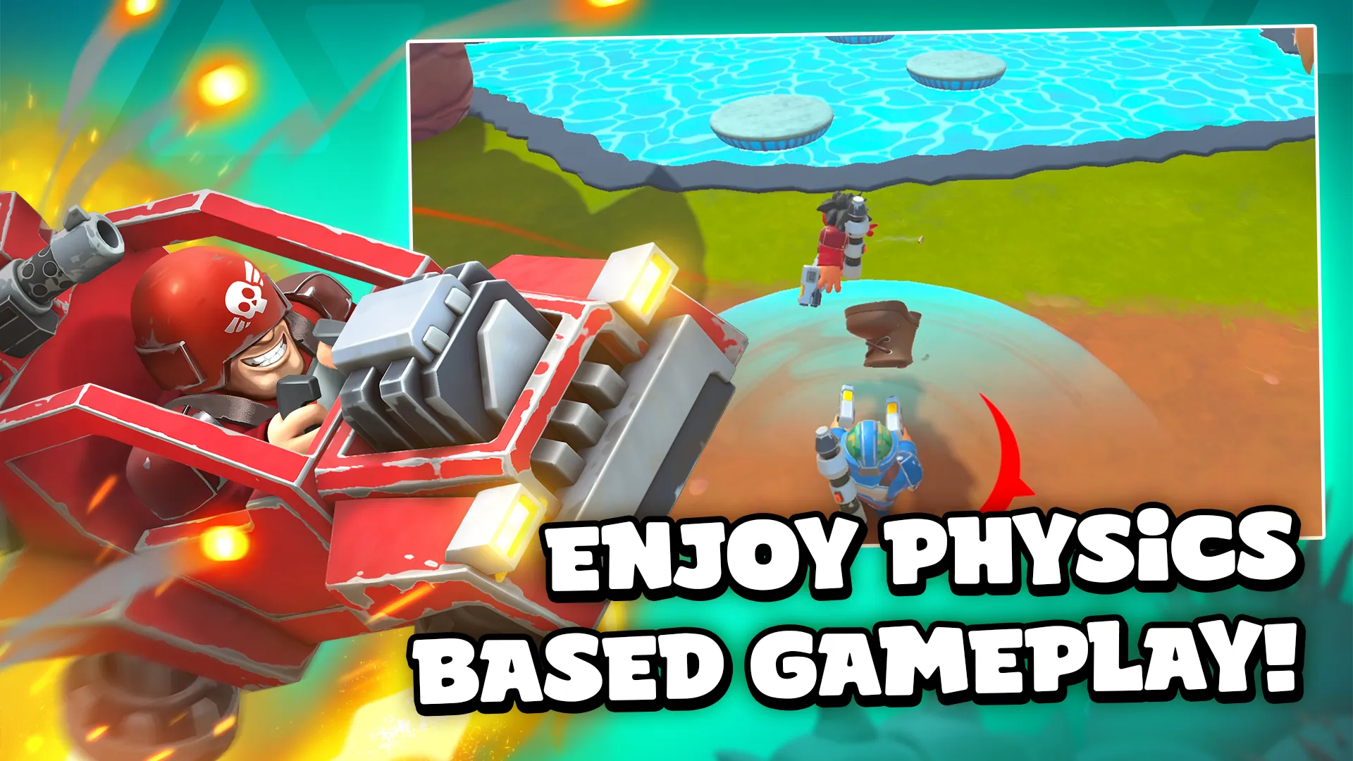 Tumble Troopers: Shooting Game | Indus Appstore | Screenshot