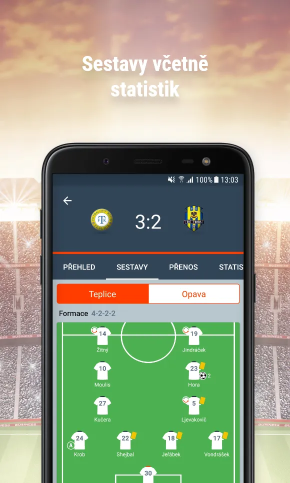 Liga živě | Indus Appstore | Screenshot