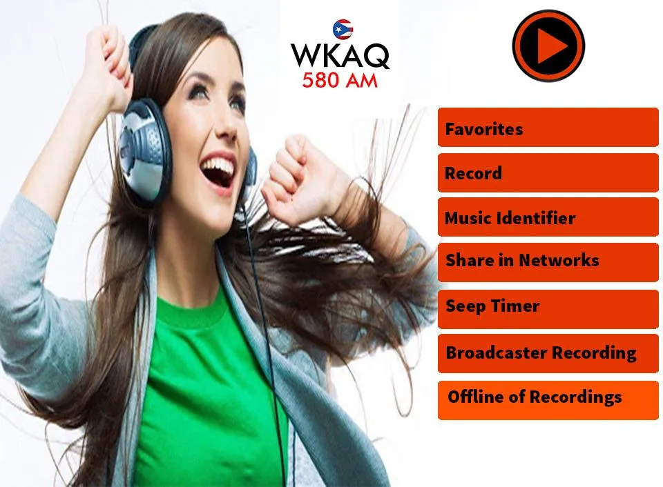 WKAQ 580 AM Puerto Rico wkaq | Indus Appstore | Screenshot