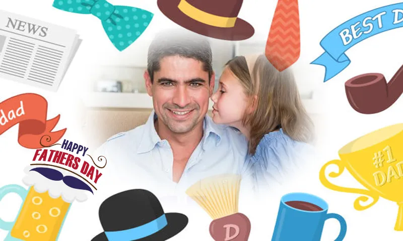 Happy Father's Day Frame 2024 | Indus Appstore | Screenshot