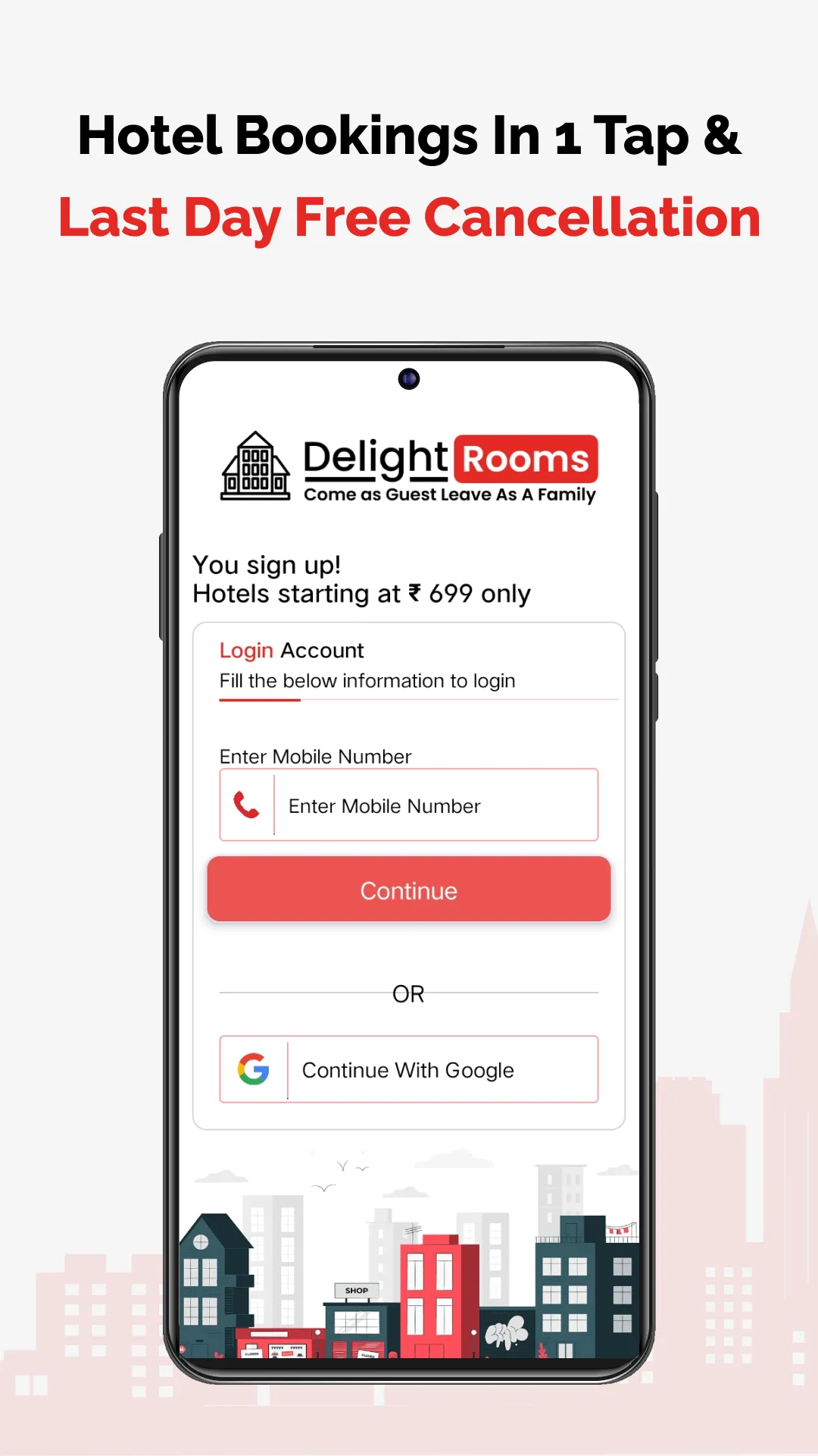 Delight Room:Hotel Booking App | Indus Appstore | Screenshot