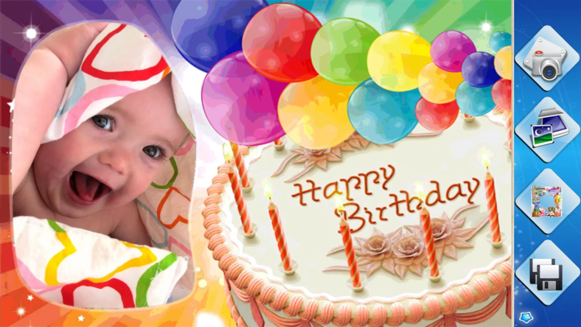 Birthday Frames | Indus Appstore | Screenshot