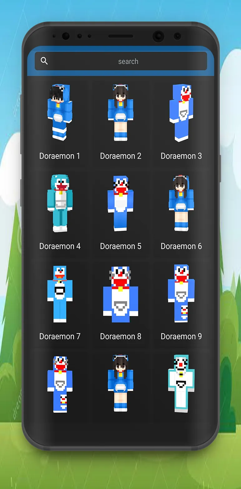 Doraemon Skins for Minecraft | Indus Appstore | Screenshot